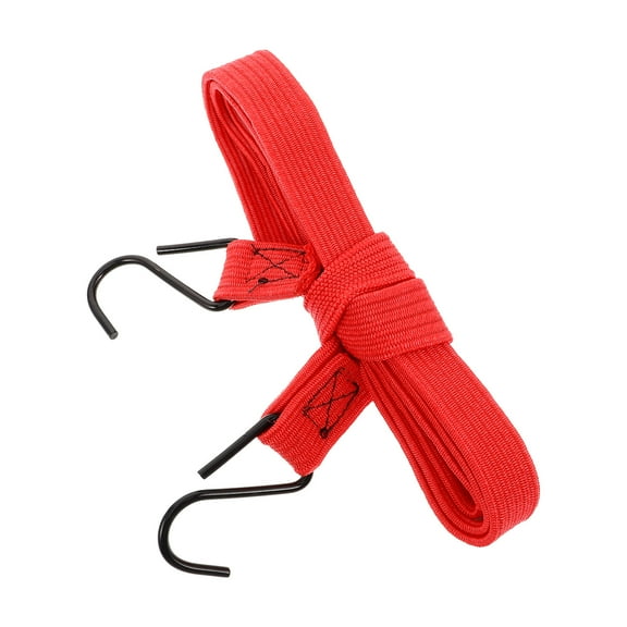 TAILTOSS 1Set Red Bungee Cords Heavy Duty for Camping and Travel