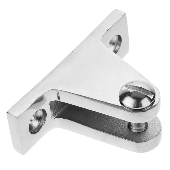 TAILTOSS Boat Deck Hinge with Mountain Shape Base, 1 Set Marine Hardware for Boats