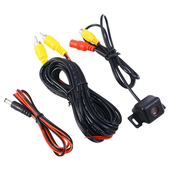 TAILTOSS 1Set Truck Backup Camera License Plate Mount Built-in Distance Scale Lines for Reversing 4.20X2.50X2.30in