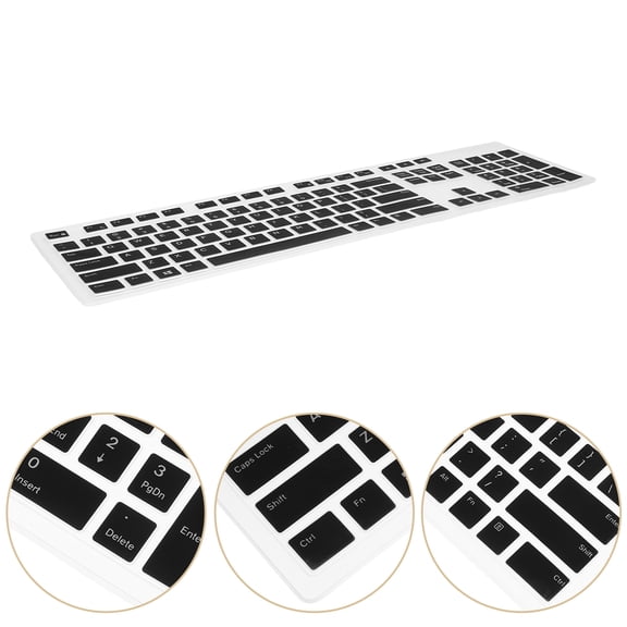 TAILTOSS 1pc Chic Keyboard Protector For Wired Keyboard Ultra Thin Solid For Models Practical Protection Against Spills