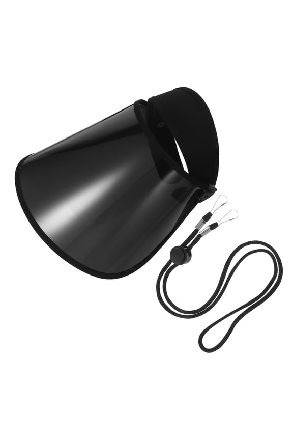 UV Wide Brim Visor Cap for Outdoor Activities, Sun Shield Hat for Men and Women