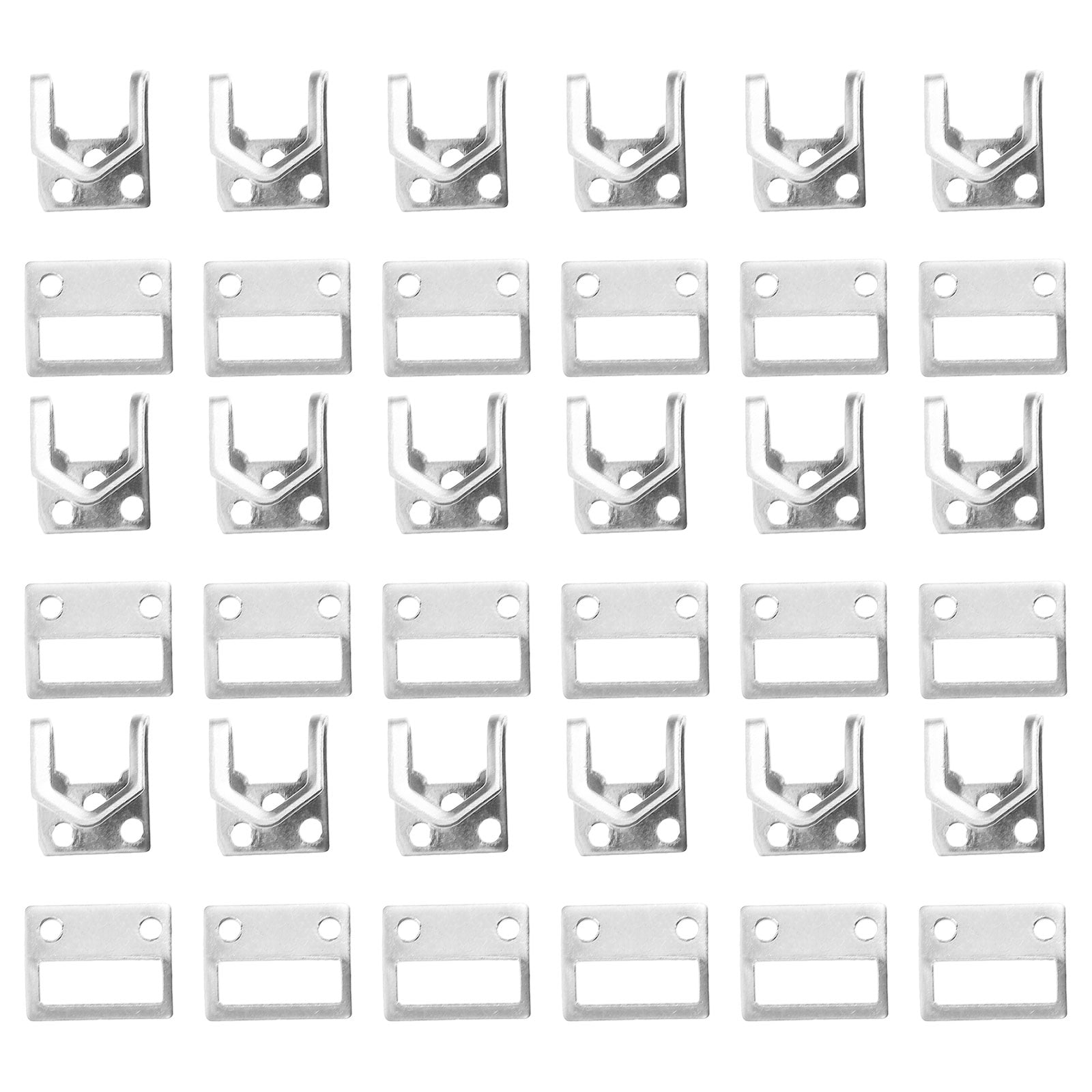 TAILTOSS 2 Dress Fasteners Silver Stainless Steel for Sewing Projects Home Use