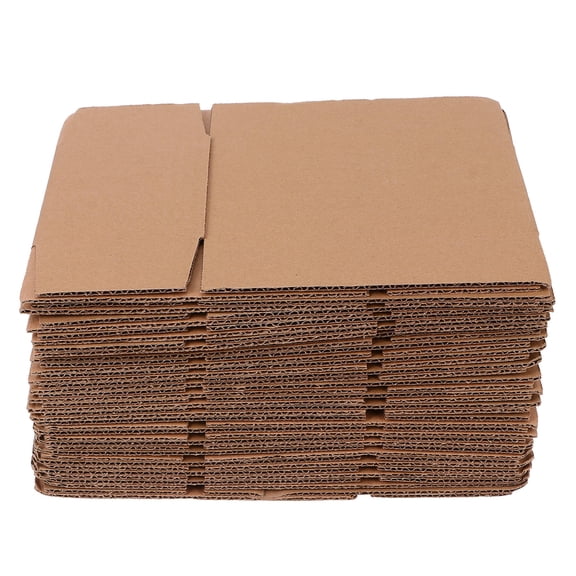 TAILTOSS 20Pcs Khaki Carton Super Hard Packaging Small Cartons for present Packing