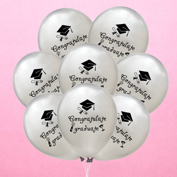 TAILTOSS 20Pcs Party Balloons for Graduation Season 12 Inch Inflatable Latex