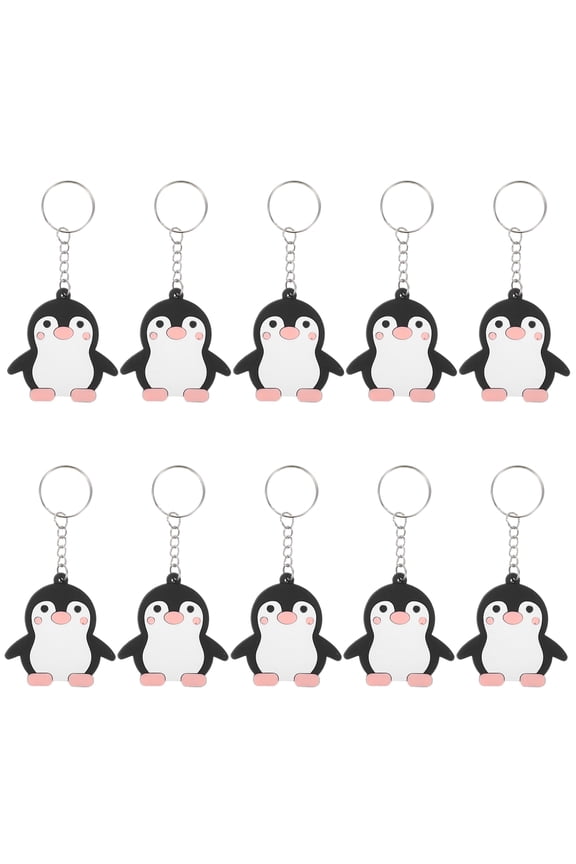 24pcs Penguin Keychains Cute Animal Charms for Backpacks, Purses, Keys - Fun Party Favors and Decorative Accessories