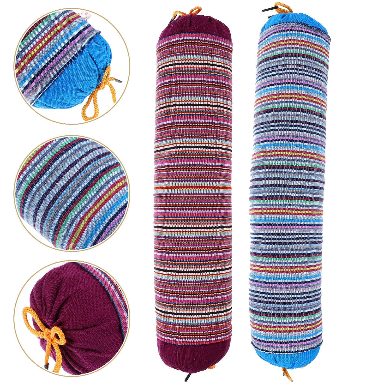 TAILTOSS 2Pack Ergonomic Neck Pillows with Pull Rope Design Relieve ...