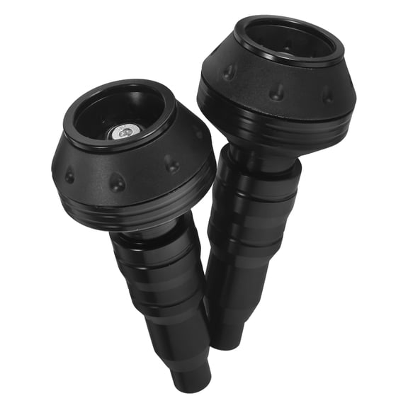 TAILTOSS Motorcycle Bumper Guard Blocks Aluminum Alloy 2Pcs 5.51X2.36X2.36In