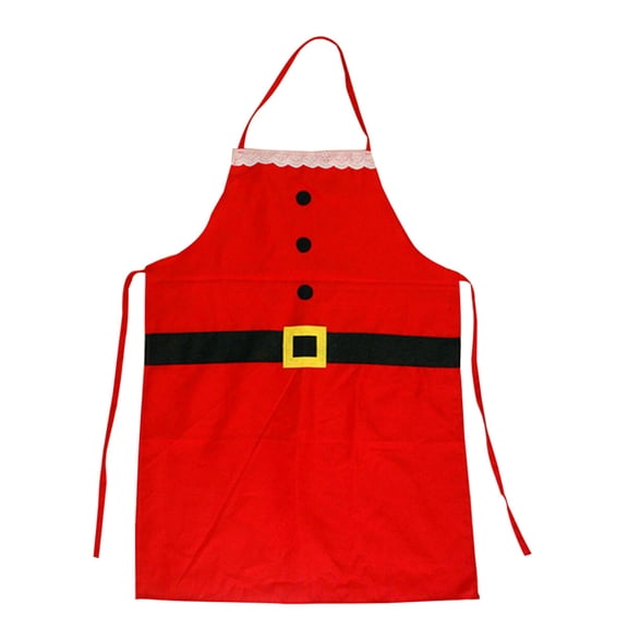 TAILTOSS Christmas Apron for Adults, Red Festive Holiday Kitchen Aprons, 2-Pack and Comfortable