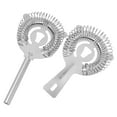 thumbnail image 1 of TAILTOSS Bartender Strainer Professional Bartending Silver 2PCS, 1 of 8