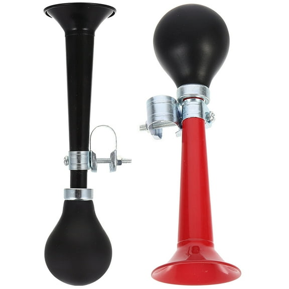TAILTOSS 2Pcs Can Air Horn for Bike with Safety Warning and Decorative Features