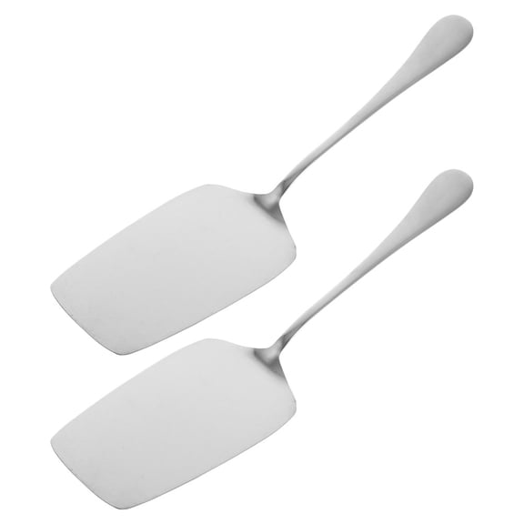 TAILTOSS 2Pcs Metal Cake Lifter Spatula with Extended Handle for Safe and Easy Cake Serving