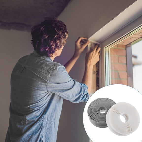 TAILTOSS 2Pcs Silicone Sealing Strip for Soundproofing and Sealing 19.7X0.98in