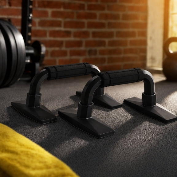 TAILTOSS Set of 2 Push-Up Bars with Frame for , Stable Indoor Workout and Exercise Equipment