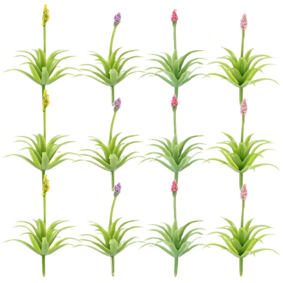 TAILTOSS 30pcs Assorted Color Fake Flowers For Micro Landscapes Realistic Model For DIY Projects