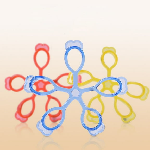 TAILTOSS 3Pcs Finger Force Tension Exerciser Rubber Hand Grip Strengthener for Guitar Piano Guzheng Instrumentalists