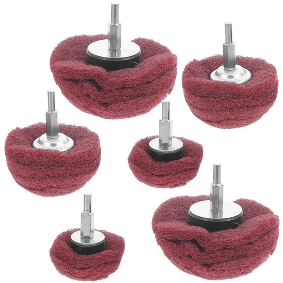 TAILTOSS 3-Piece Polishing Drill Attachments Set for Home Use - , Easy to Use, Multi- Polishers