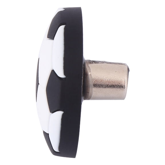 TAILTOSS 4 Pcs Football Shaped Rubber Door Pull Bar Plastic Simple Handle for Kids Room Furniture Wardrobe Cabinet