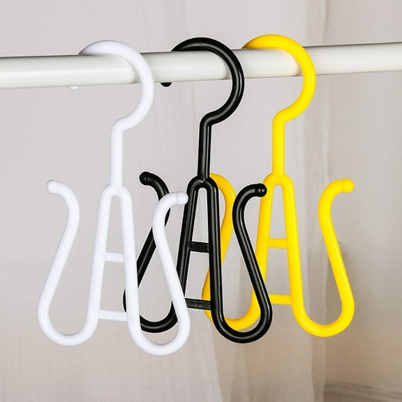 TAILTOSS 4Pcs Hanging Shoe Holder Plastic Drying Hooks for Shoes in Mall