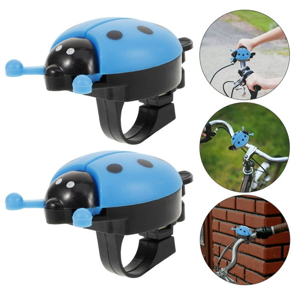 TAILTOSS Ladybug Bicycle Bell Cute And Fashionable 4Pcs Plastic For Biking