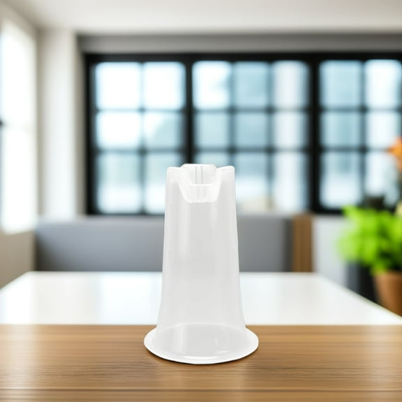 TAILTOSS 4Pcs Slotted Orchid Planter Pots Plastic Transparent for Gardeners with Airflow 4 Inch 5 Inch 6 Inch 7 Inch