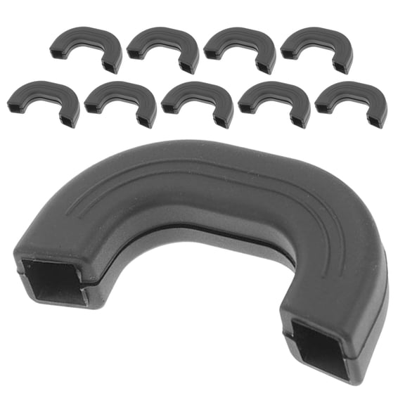 TAILTOSS Silicone Pot Handle Covers, 5 Pairs, Minimalist Design, Kitchen Handle Protectors for Home Cooking