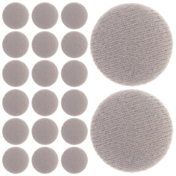 TAILTOSS 50-Pack Grey Cloth Car Roof Headliner Repair Buttons for Auto Interior Restoration