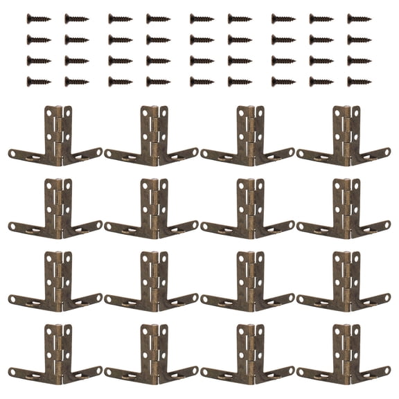 TAILTOSS 50Pcs Small Jewellery Box Hinges Durable and for Antique Style Decoration