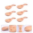 thumbnail image 1 of TAILTOSS 6-Piece Wooden Spoons Set Small Scoop Feeding Utensils for Home Cooking and Mealtime, 1 of 8