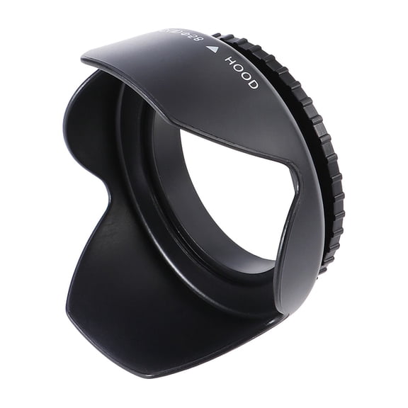 TAILTOSS Black Abs Plastic Universal Lens Hood 1Pcs For Dslr Camera Prevent Glare And Lens Flare Outdoor Photography