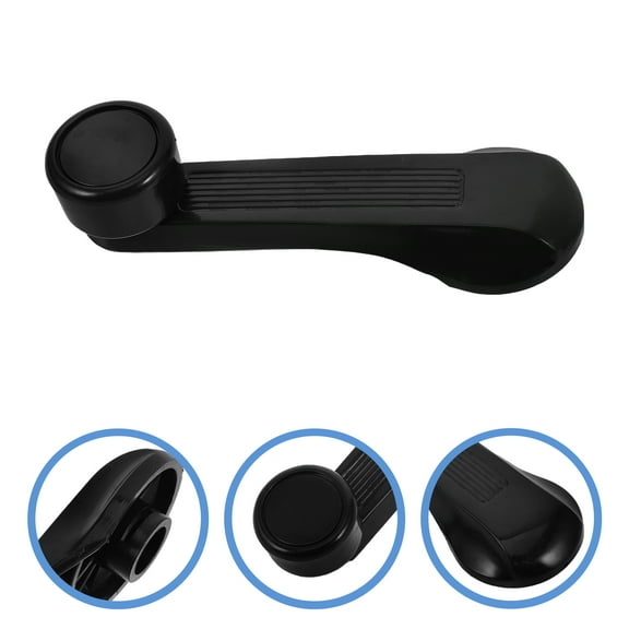 TAILTOSS Car Window Winder Crank Handle 1Pcs with Sleek Black Design for Maintenance
