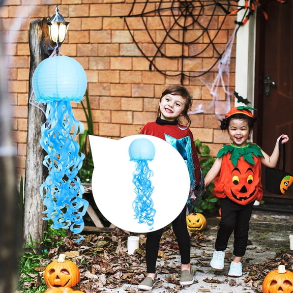 TAILTOSS Hanging Lanterns 1Pc Shaped Paper Lantern For Festival Decorations 75.0X25.0X20.0In