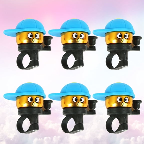 TAILTOSS Kids Bike Bell Set of 10, Aluminum Cycling Bells, Cute Design for Children's Bikes and Scooters