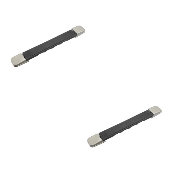 TAILTOSS Luggage Telescopic Handle Black Plastic Durable for Suitcase 4Sets