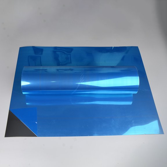 TAILTOSS Mirror Sticker Decal 1Pack Silver Reflective Diy Indoor Decoration Rectangle Shape For Kitchen Homeowners