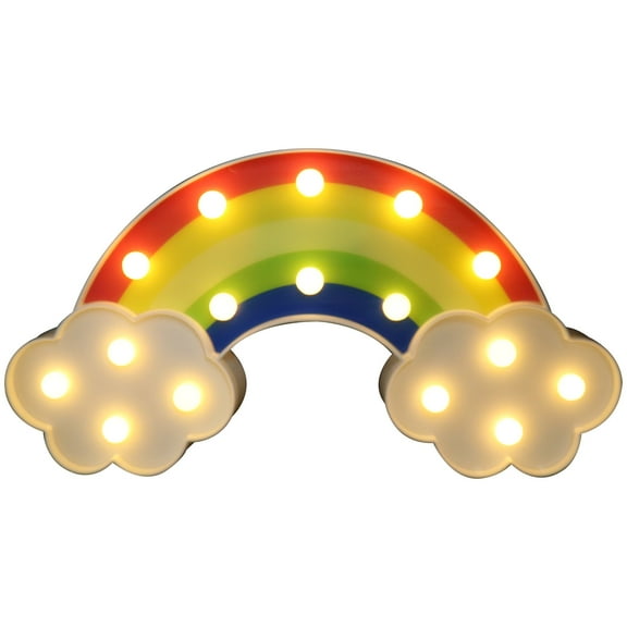 TAILTOSS Multi Color LED Cloud Styled Night Lamp for Decor Portable Festival Party Light