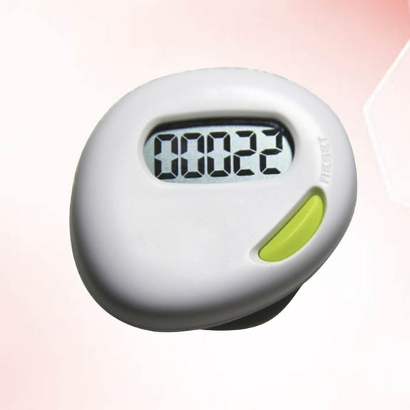 TAILTOSS Pedometer Walking Step For Portable Women Small Sports Supplies Sports Gadget White