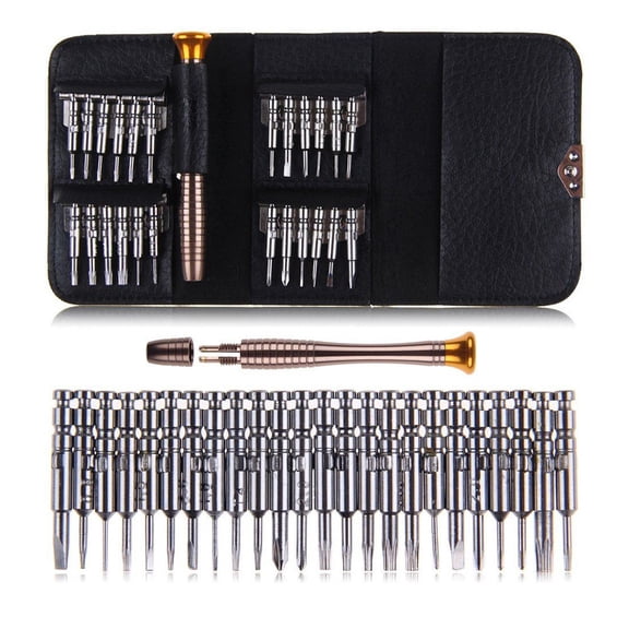 TAILTOSS Phone Repair Screwdriver Kit Black 1 Pack Precision Tools for Mobile Device Fixing and Electronics Repair