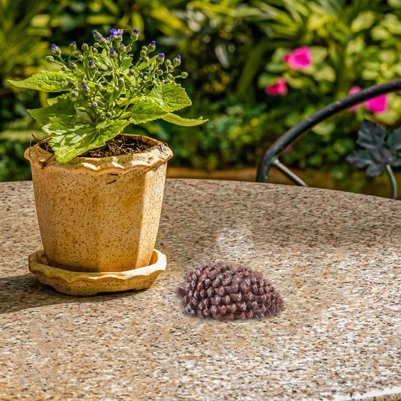 TAILTOSS Pine Cone Key Storage Box Hidden Key Holder Outdoor Garden for Home Security