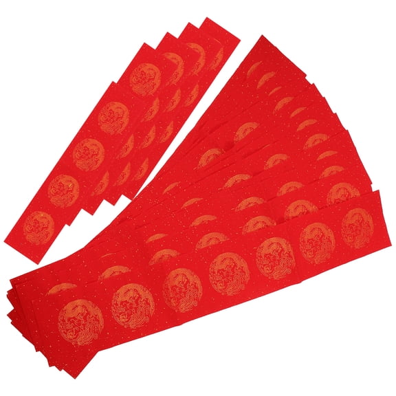 TAILTOSS Spring Festival Decorations Red Paper 5Sets 10.4X6.8In