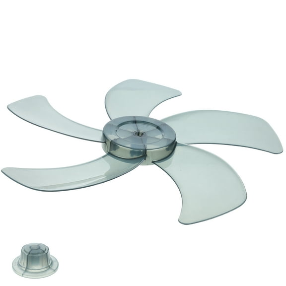 TAILTOSS Standing Fan Blade Replacement 16 Inch Living Room Cooling Fan Blades Easy To Install Detach 5-Leaf Reliable