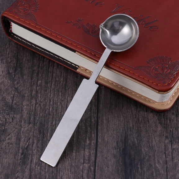 TAILTOSS Wax Spoon for Sealing 1Pcs Metal and Wood Tool for Personalization Lovers