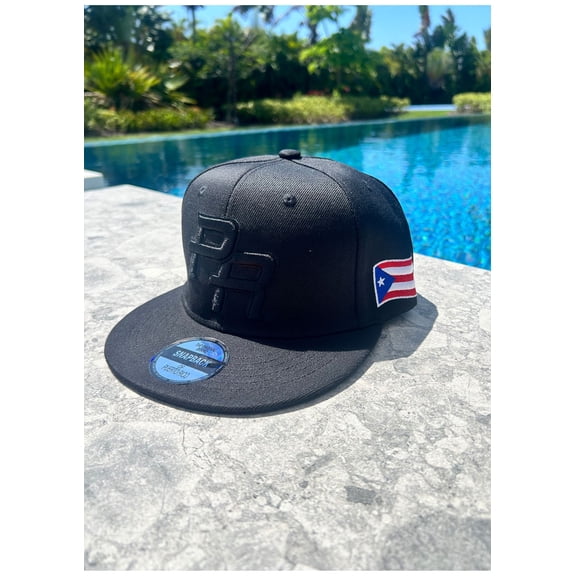 TAINOWEAR PR Black baseball Cap Snapback Adjustable