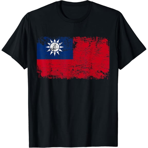 TAIWAN Flag Vintage | Men Women Kids | TAIWAN T-Shirt