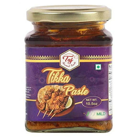 TAJ Gourmet Tikka Paste, Tikka Masala Marinade (Concentrate), 300g (10.5oz)