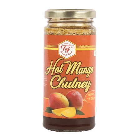 TAJ Hot Mango Chutney, 320g (11.28 Oz)