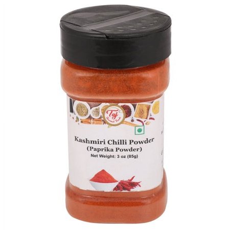 TAJ Kashmiri Chili Powder, Chilli Powder,  3oz (85g)