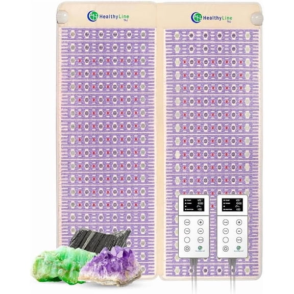 HealthyLine TAJ Queen Infrared Heating Mat, Gemstones, 80 x 60