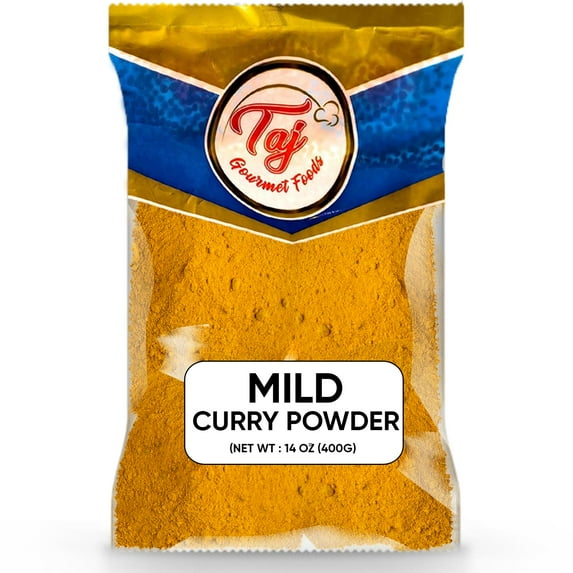 TAJ Mild Curry Powder BCF26 11-Blend Mix, 14-Ounce - Walmart.com