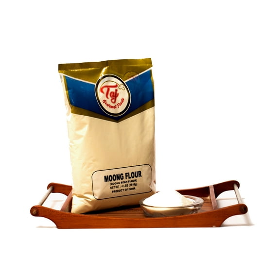 TAJ Premium Indian Moong Mogar Flour, 4 lbs