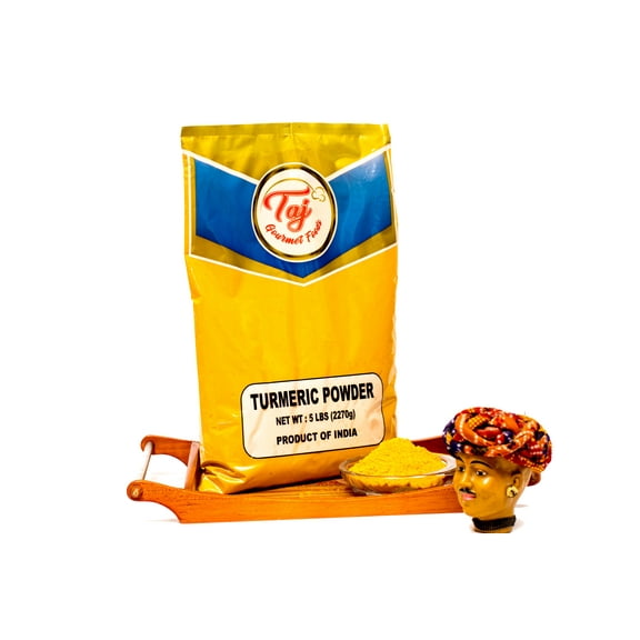 TAJ Premium Indian Turmeric Haldi Powder, Rajapuri), 400 grams
